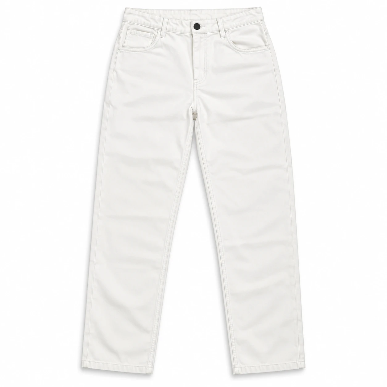 Terendy casual 011 ECRU Baggy momfit special white - STH-01